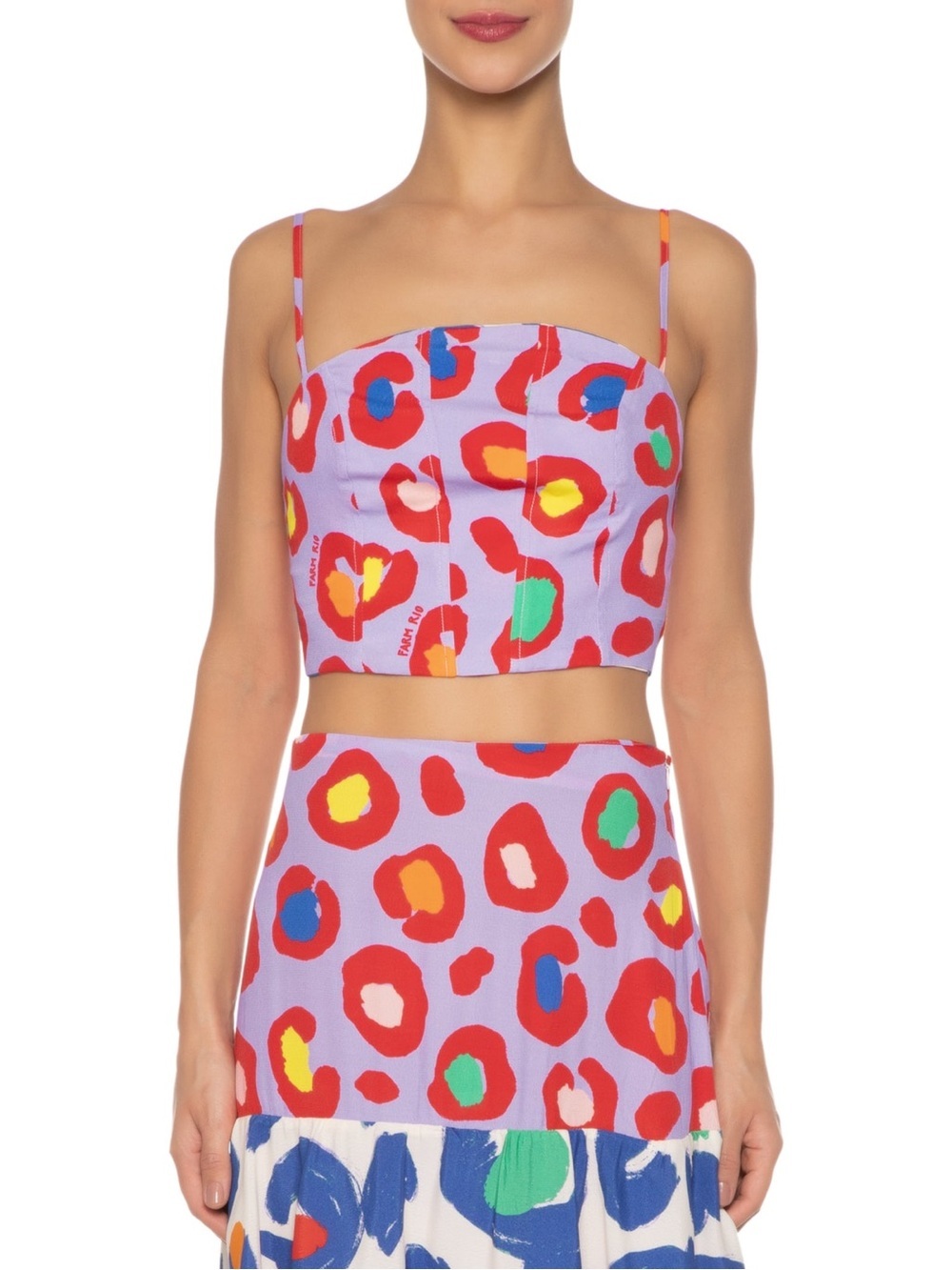 Farm Rio | L | Reversible Top - Colorful Print - Picture 3 of 7